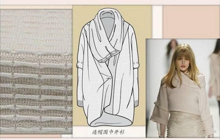 針織外套款式圖作品集錦 風格、結構與設計賞析